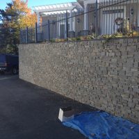 Stone Veneer Wall in Halifax, NS
