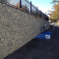 Stone Veneer Wall in Halifax, NS